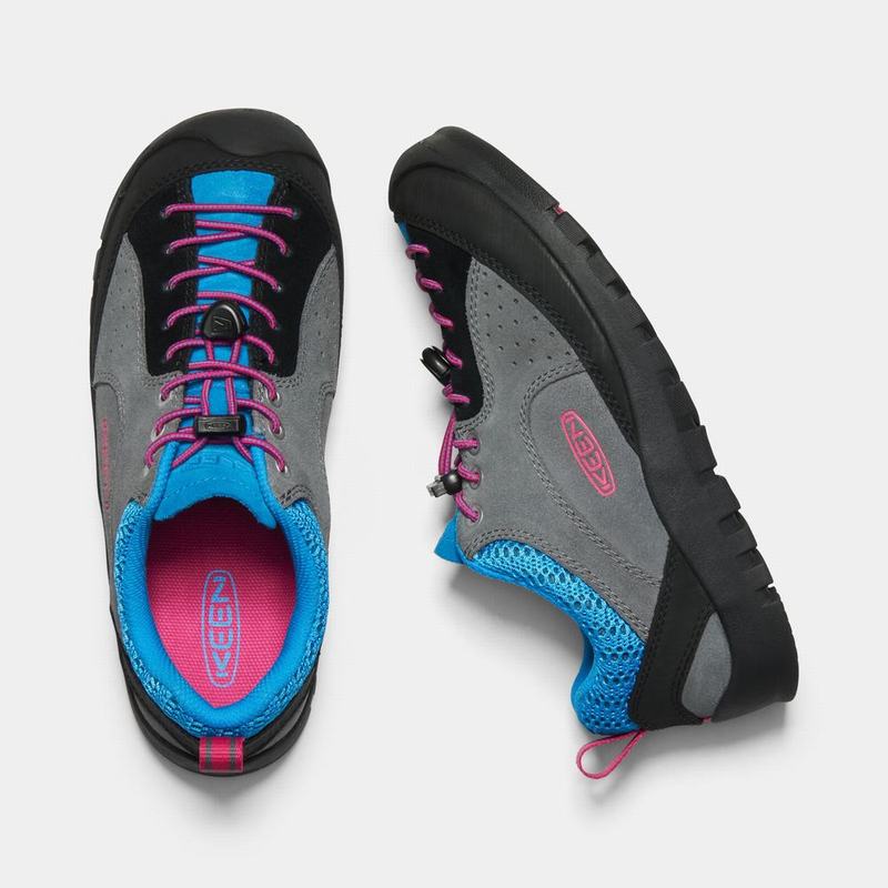 Tenis Casuales Keen Jasper Rocks Sp Para Mujer Grises/Azules/Negros - Zapatos Keen Mexico (692370-XT